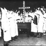 Ku Klux Klan members in the 1920's