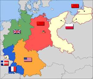 Bizonia. Post War Division of Germany