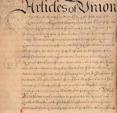 Articles of Union