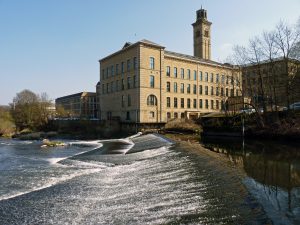 Salts Mill, Saltaire. A Famous Industrial Factory and Model Village