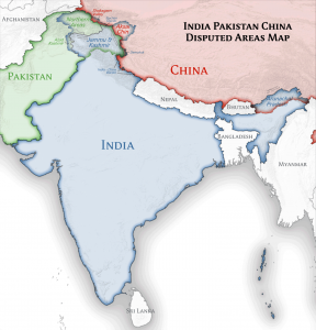 Chinese borders
