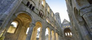 Robert of Jumieges commissioned the Abbey at Jumieges