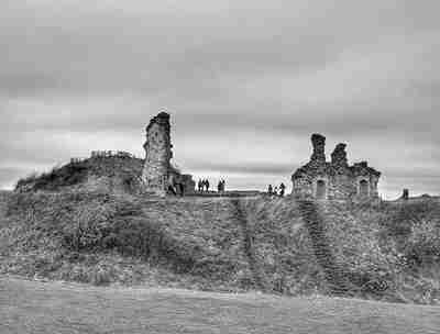 Sandal Castle, tradition has it that the Battle of Wakefield was fought outside the fortress on 30 December 1460.