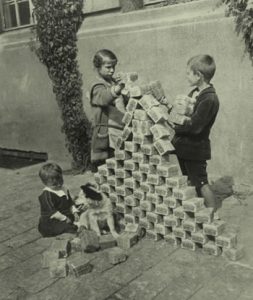 Hyperinflation in Germany was a major economic issue in 1923.